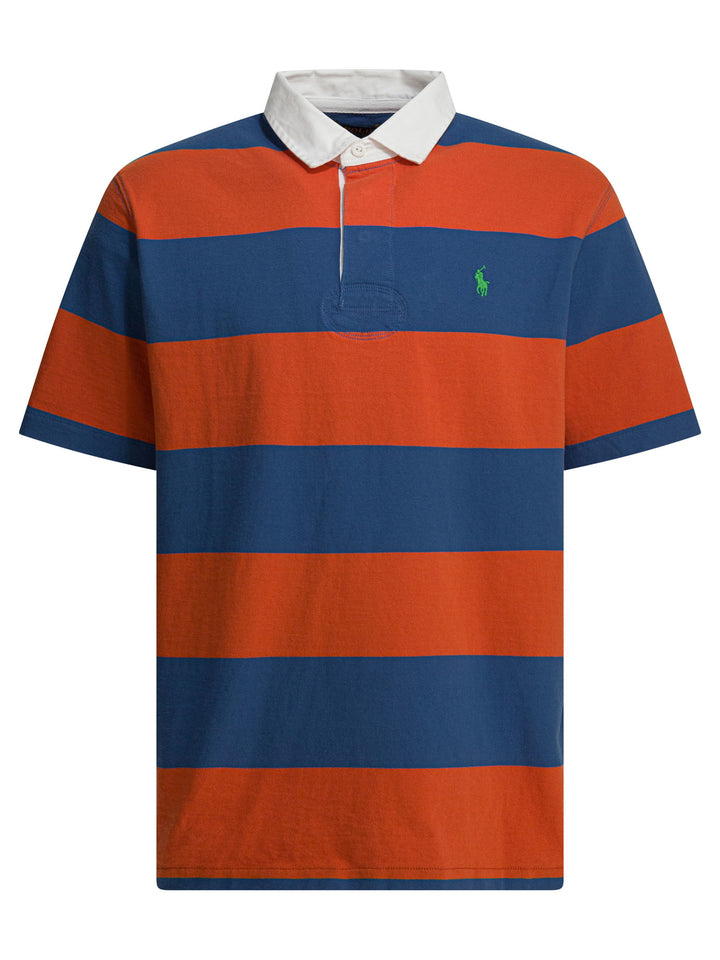Polo Ralph Lauren Polo Shirt With Buttons And Logo Polo shirts - Arancione | 5b009b2ba721e1caacd180a096af5b4f530bfab1