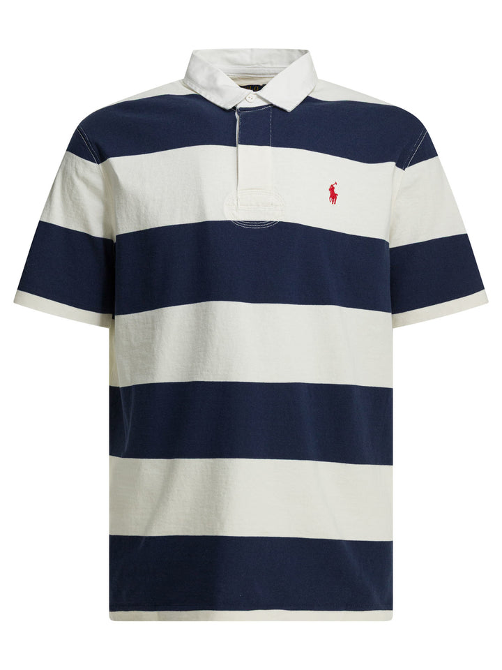 Polo Ralph Lauren Polo Shirt With Buttons And Logo Polo shirts - Blu | 1e987462703cdcefc2417073df8943b4d723fa90