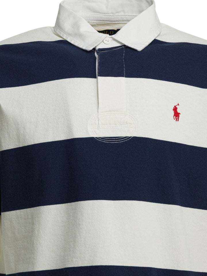 Polo Ralph Lauren Polo Shirt With Buttons And Logo Polo shirts - Blu | 03543ad22e4e4cfad92239c78eda6a938f24dbbb