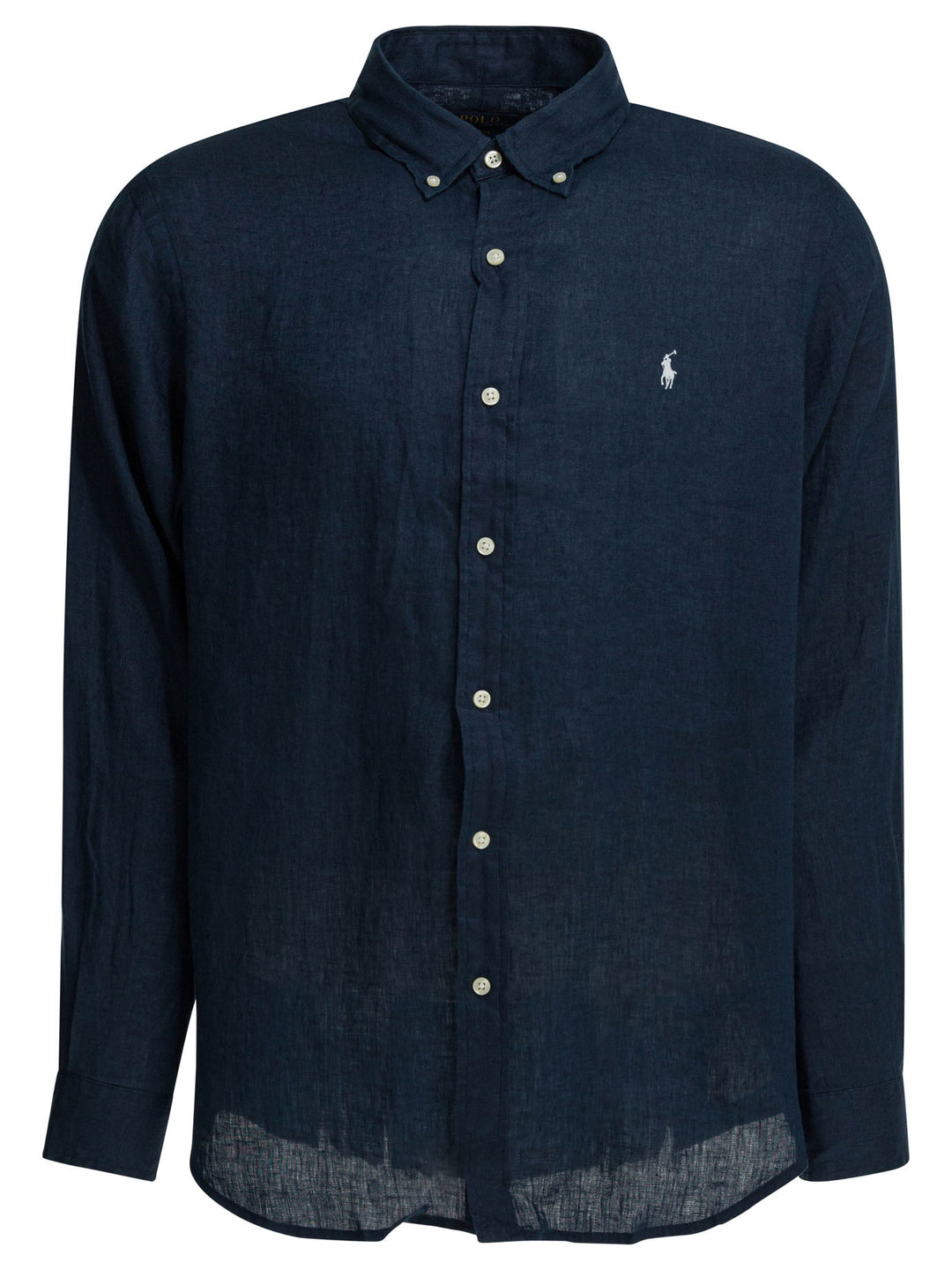 Polo Ralph Lauren Custom-Fit Casual Shirt With Logo Shirts - Blu | 2c4617258a569f7eaae35c3472319cbf77531774