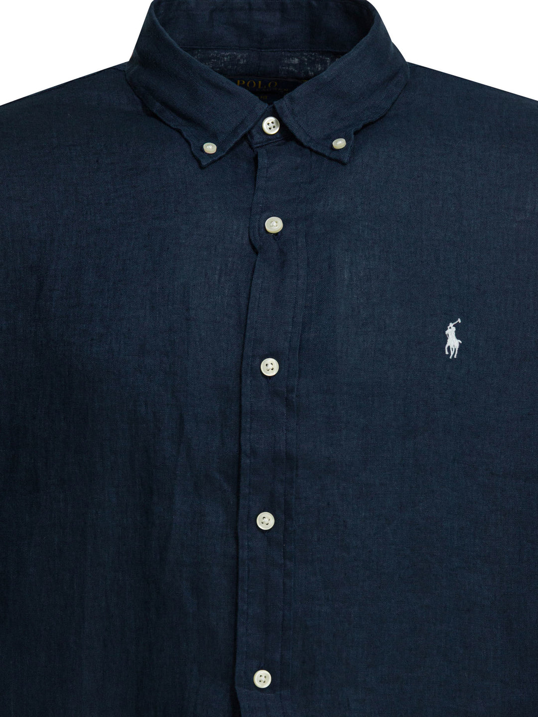Polo Ralph Lauren Custom-Fit Casual Shirt With Logo Shirts - Blu | 547eff6248f1f800e0ba5ac44fb8bcc25d539a08