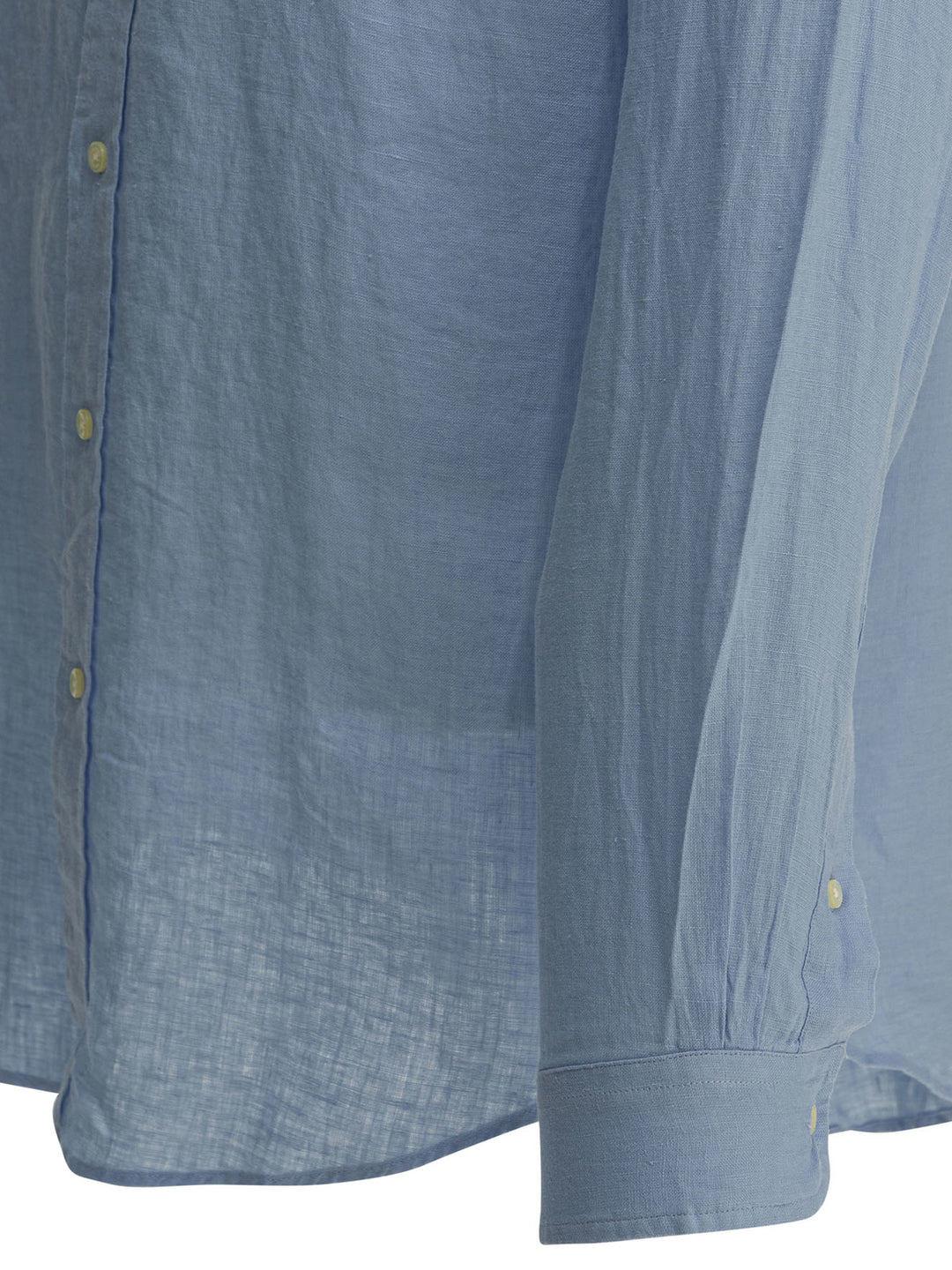 Polo Ralph Lauren Custom-Fit Casual Shirt With Logo Shirts - Blu | 85fda0a628c5f4504f557508d4a534e47ca35039
