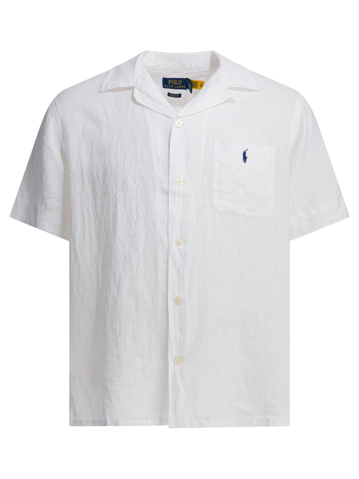 Polo Ralph Lauren Classic-Fit Casual Shirt With Logo Shirts - Bianco | 9e47ca2442a21c9debda43bb223fb6d6f8e58ef7