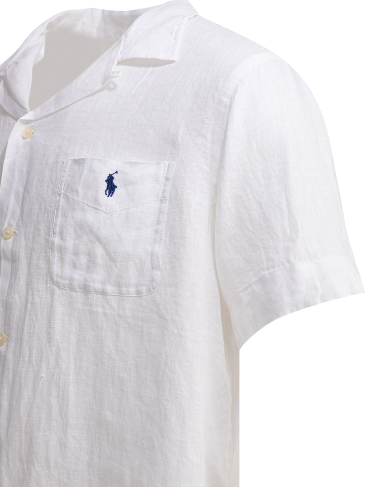 Polo Ralph Lauren Classic-Fit Casual Shirt With Logo Shirts - Bianco | 5469f7087d245cbe2ef2601163ea22d963102aba