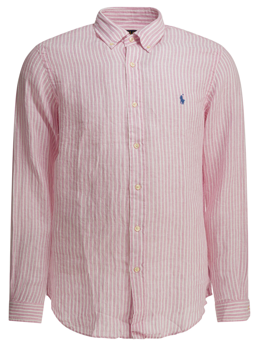 Polo Ralph Lauren Custom-Fit Casual Shirt With Logo Shirts - Rosa | 79c7249155b5462ffce002ec2c14cbc129f1ce6e