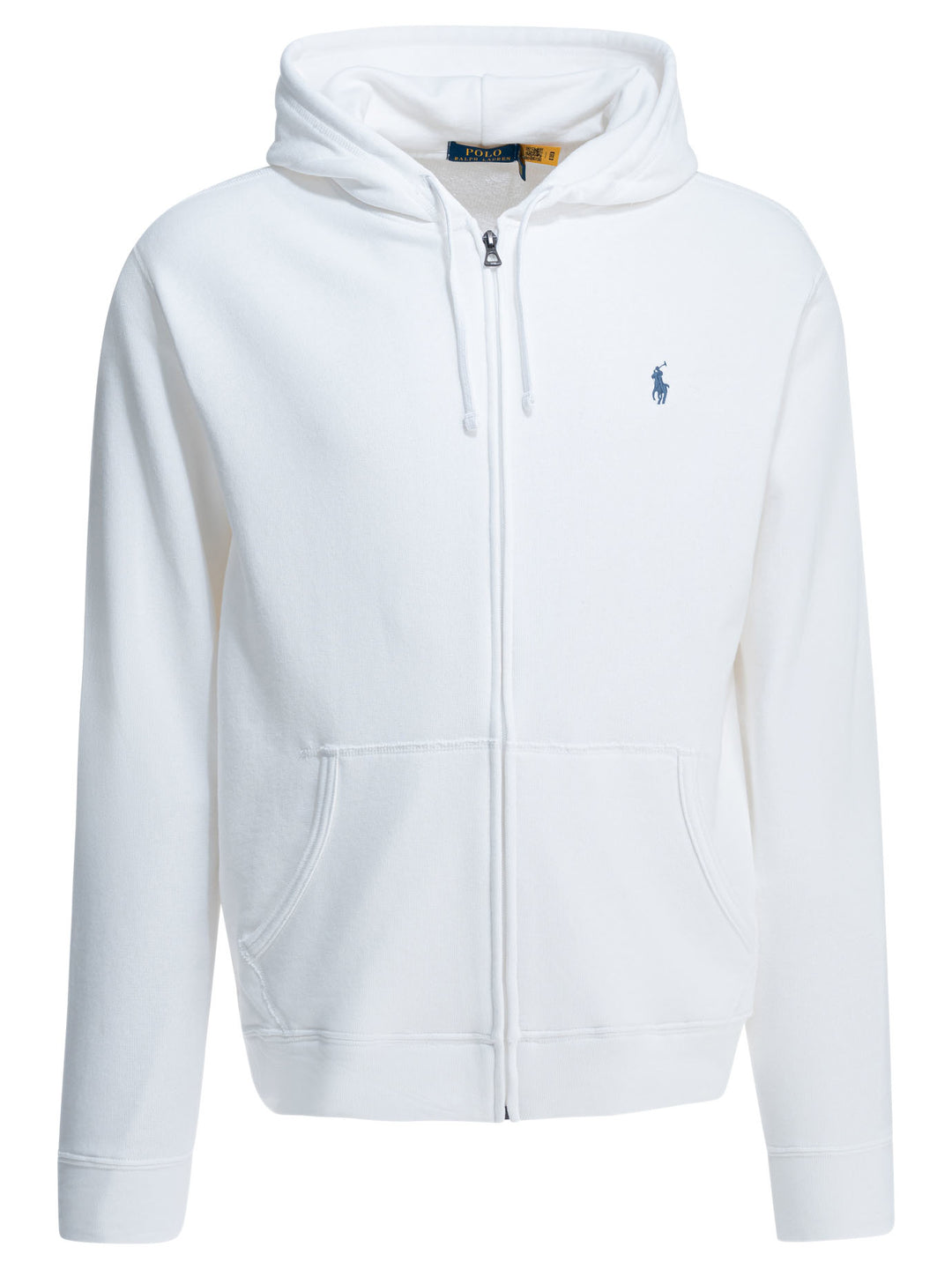 Polo Ralph Lauren Full Zip Sweatshirt With Logo Sweatshirts - Bianco | 577bb9f9b50399a608197a9e86d70e7ce18e7e55