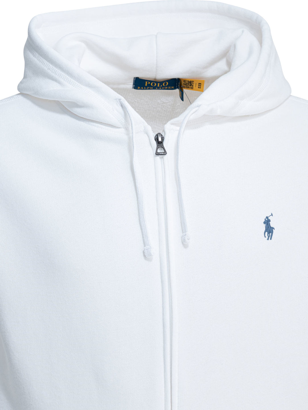 Polo Ralph Lauren Full Zip Sweatshirt With Logo Sweatshirts - Bianco | fa38f3a39f6e36f482df752fd0f83dd09c2776b7