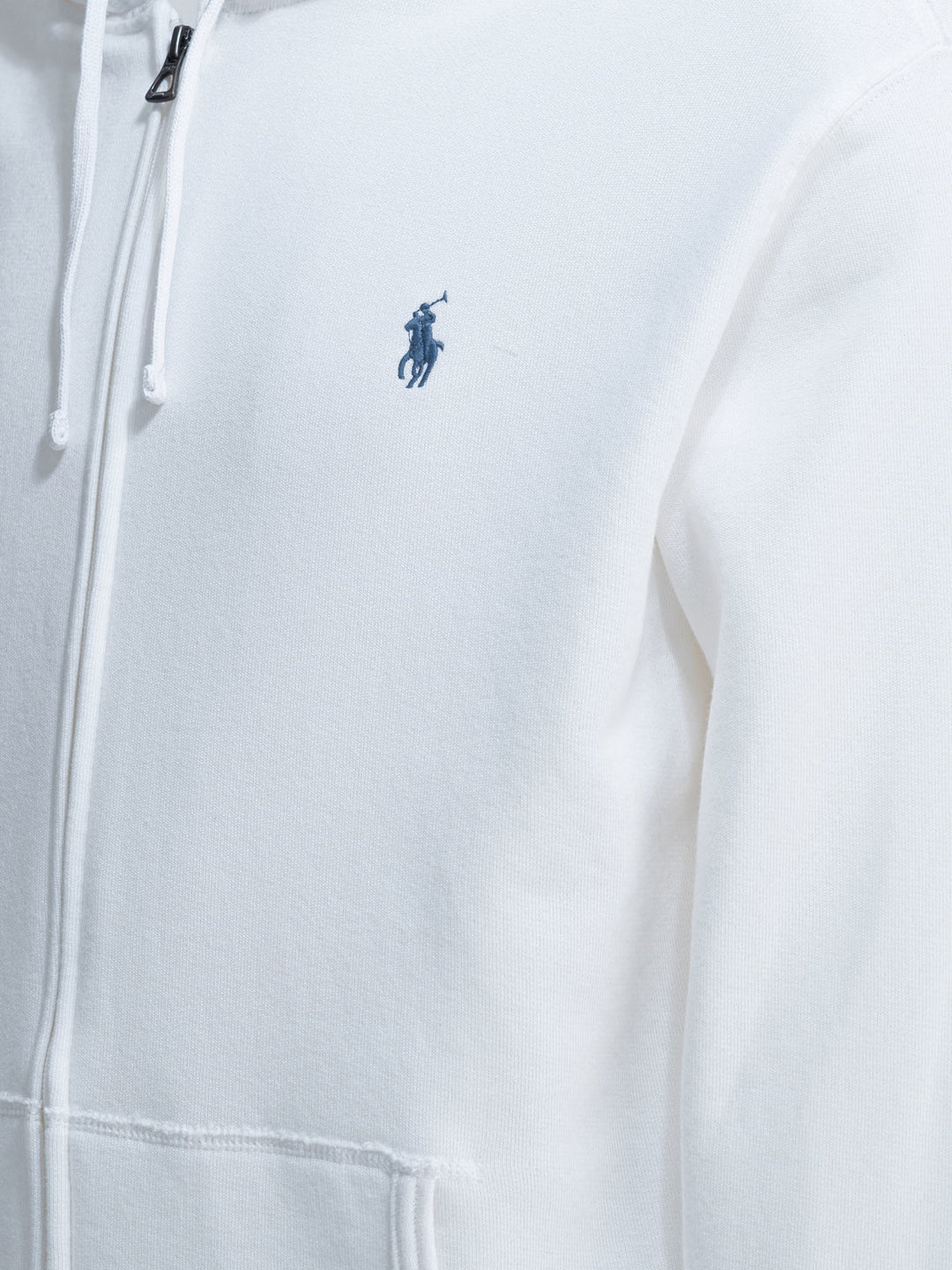 Polo Ralph Lauren Full Zip Sweatshirt With Logo Sweatshirts - Bianco | 3bc714d419b6c1b368bb2e9be2b7b1cebd56aaa0
