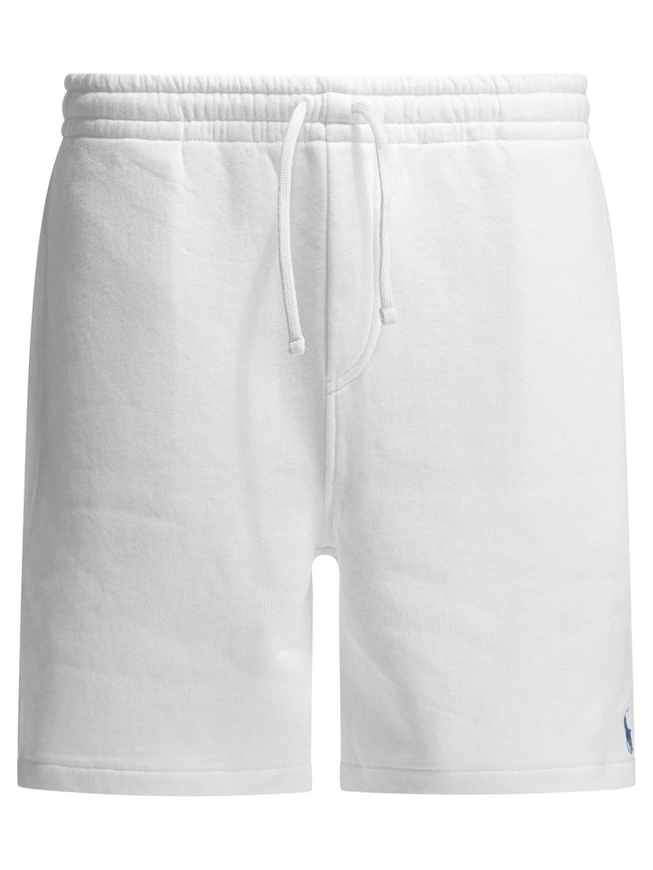 Polo Ralph Lauren Sweat  With Logo Shorts - Bianco | 5fe4c6e78c9624d86819ece36e26f6e4ff98881b