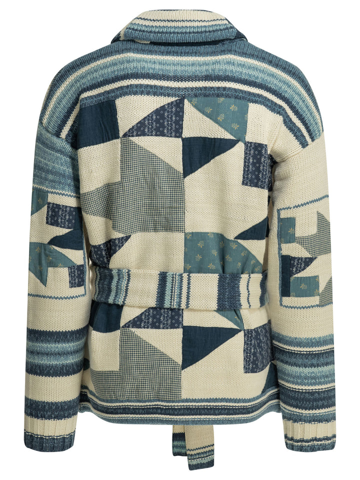 Polo Ralph Lauren Woven Knit Cardigan Knitwear - Blu | 4e47b72cd8ce5921cec7cb755861ec020dc46bef