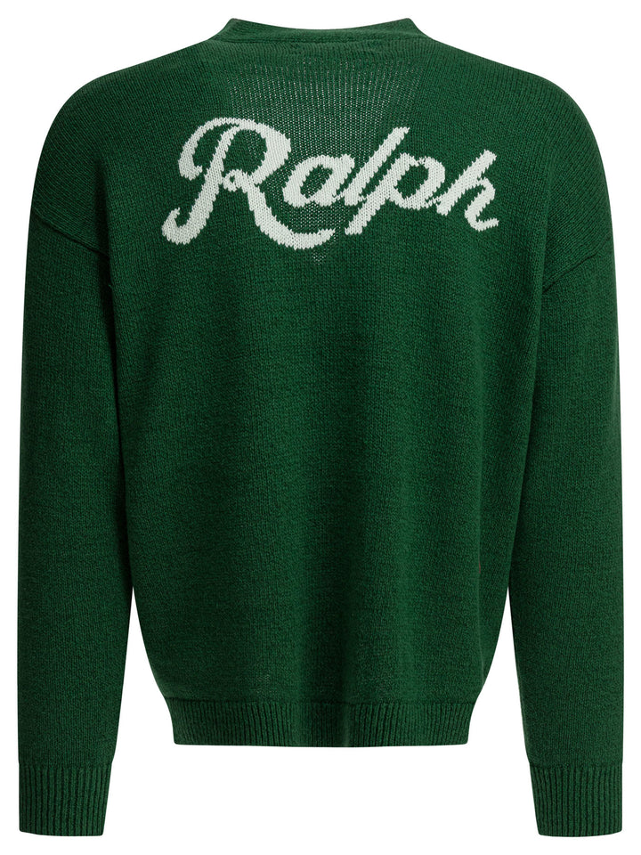 Polo Ralph Lauren Cardigan With Logo Knitwear - Verde | 97d629a74b6980ed37d39319a7f01c8b447ccff2