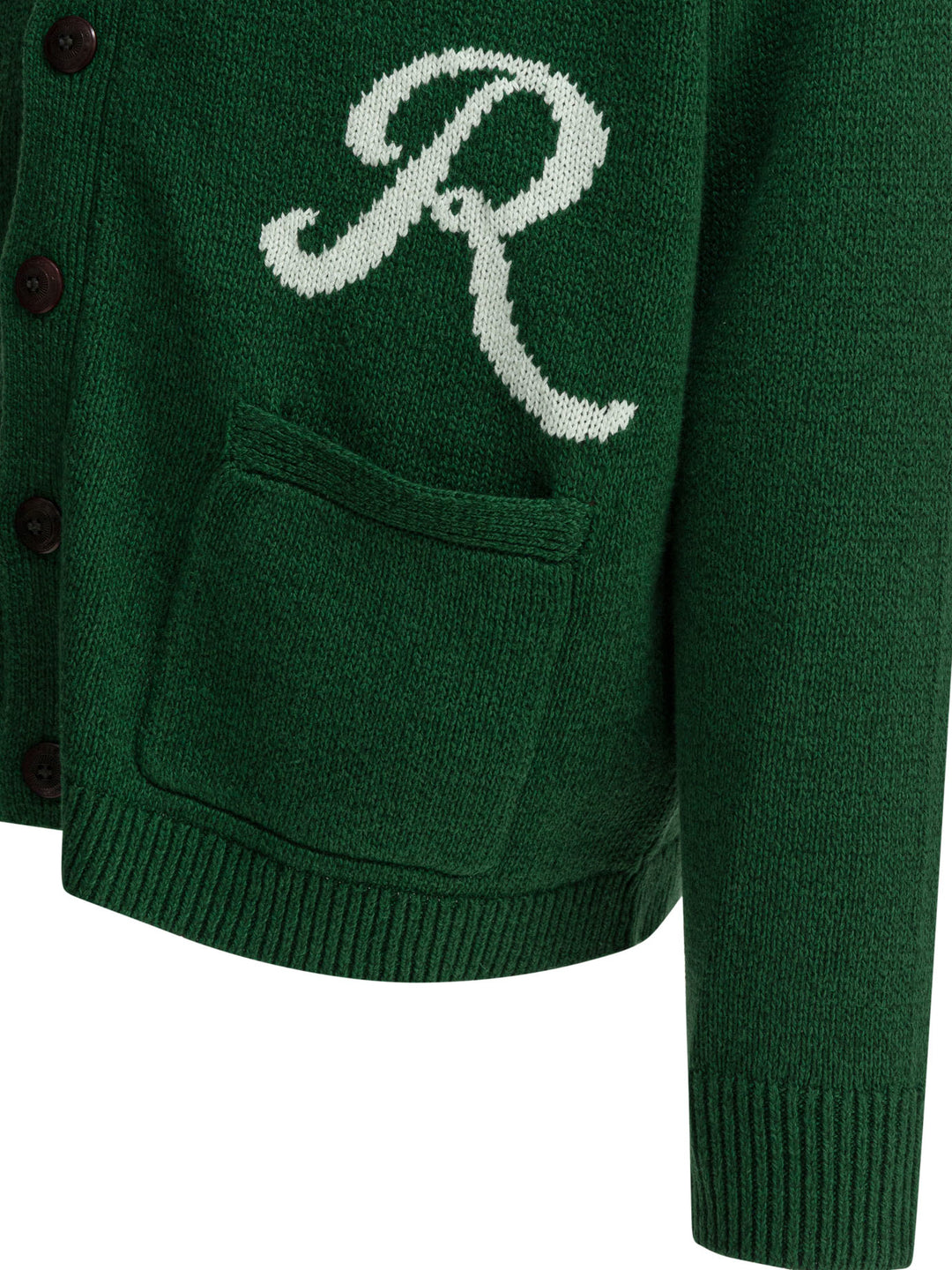 Polo Ralph Lauren Cardigan With Logo Knitwear - Verde | 216776a681f70624271df1c9ef11f53ce1f06d2b