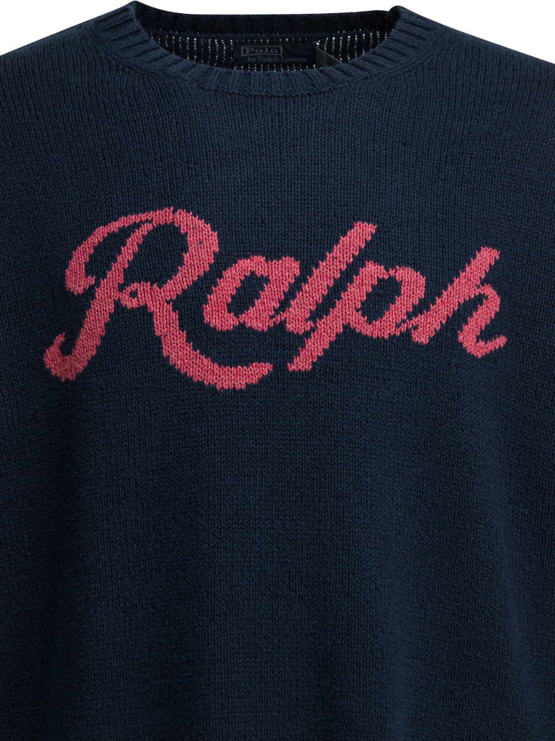 Polo Ralph Lauren Crew-Neck Sweater With Logo Knitwear - Blu | 1e74d4f7b35c7196414f4400d1bf32e2482ed18a