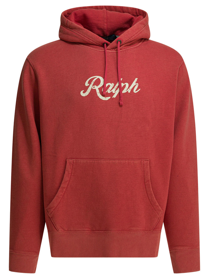 Polo Ralph Lauren Hoodie With Logo Sweatshirts - Rosso | 7802d20278bbd065d762cf1667c040664e045cc9