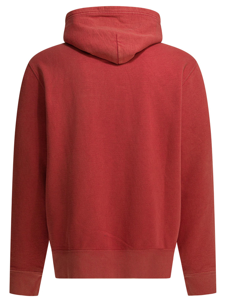 Polo Ralph Lauren Hoodie With Logo Sweatshirts - Rosso | 15a2d921a0c38e8866530075dc2f96af1af4ed5b