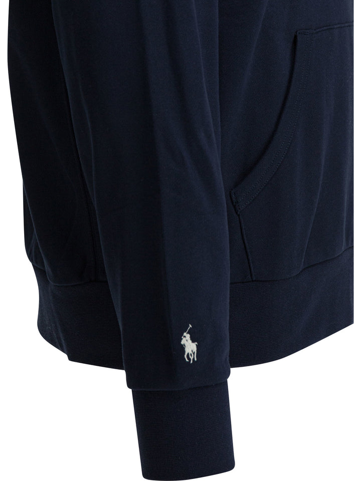 Polo Ralph Lauren Hoodie With Logo Sweatshirts - Blu | 6ee64069bd27703b0ca7f8ee7e672ec86f71cf96