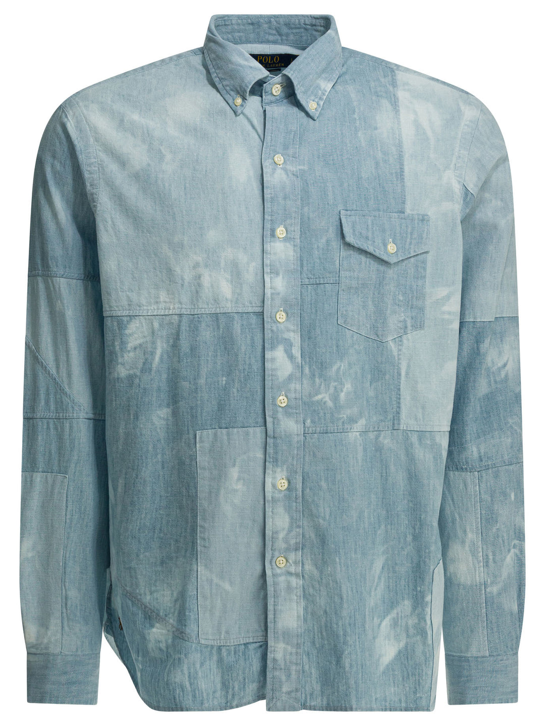 Polo Ralph Lauren Tie-Dye Classic-Fit Casual Shirt Shirts - Blu | b2a1ff8e2c1c7397c53029a088b636fc1177e105