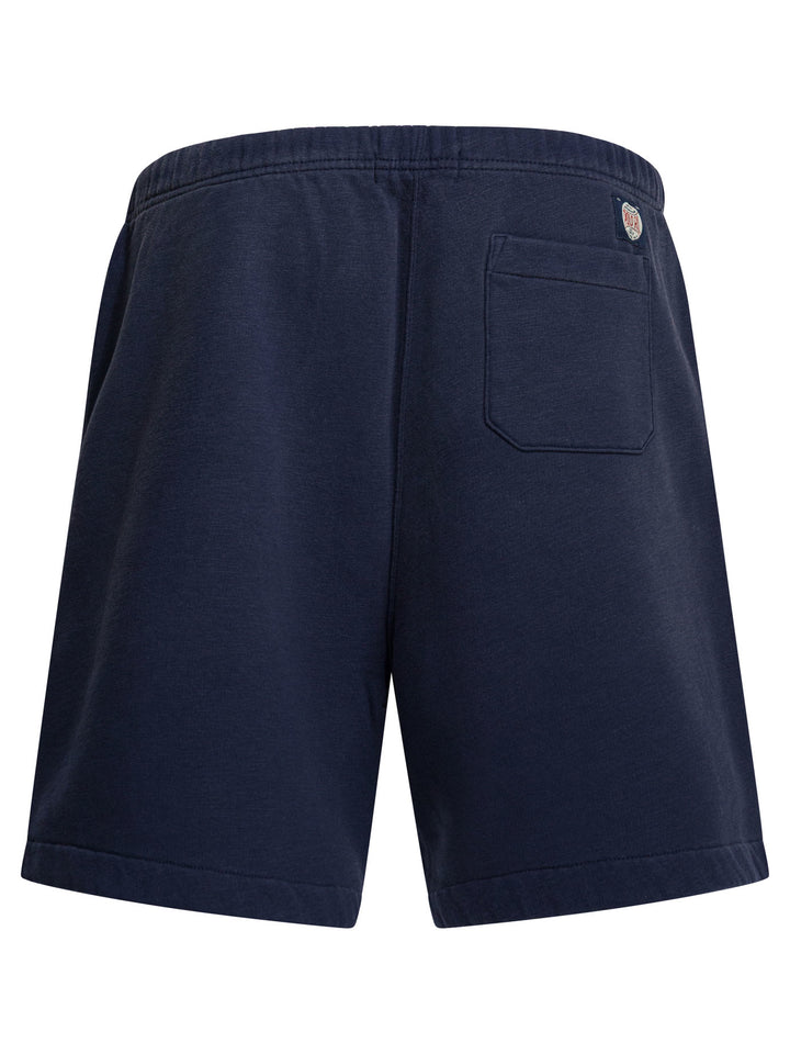 Polo Ralph Lauren Overalls  With Logo Shorts - Blu | e2fd942cfb46fe6293d42e3d47f3858a40d54483
