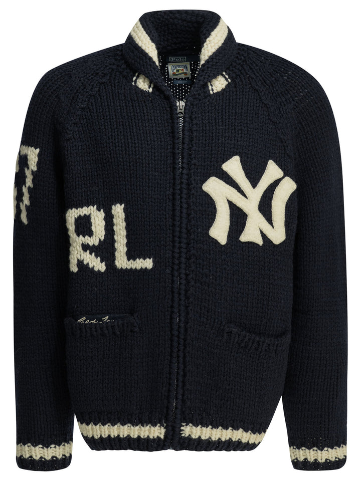 Polo Ralph Lauren Polo Ralph Lauren X New Yokr Yankees Knitwear - Blu | 0bea93802c962687cd73d95fe728ca249f2df96e