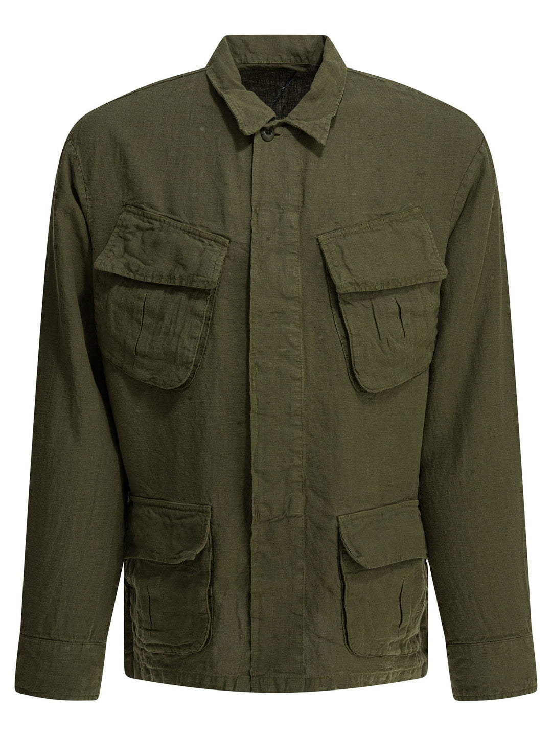 Polo Ralph Lauren Linen Overshirt Jacket Jackets and Coats - Verde | a116cba58d2d6cc2c084e8fd74179f45964e2a82