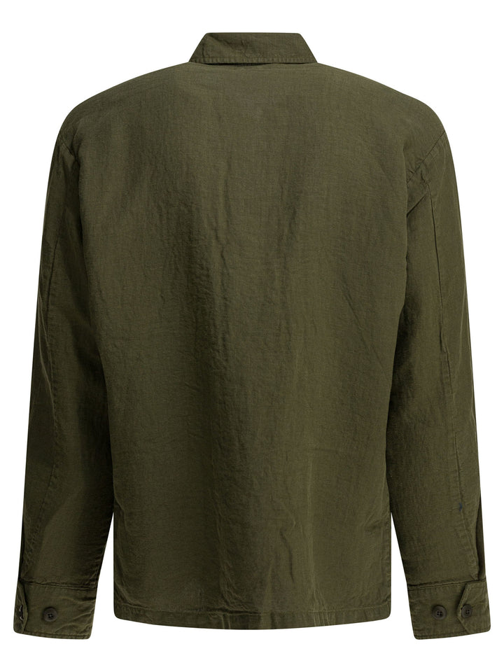 Polo Ralph Lauren Linen Overshirt Jacket Jackets and Coats - Verde | 5c298327474913e8852062e88b33dfc28f273292
