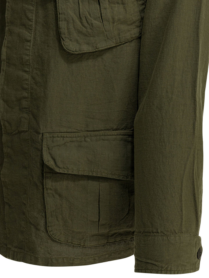 Polo Ralph Lauren Linen Overshirt Jacket Jackets and Coats - Verde | 7cb485ae51c9114ec5b96550b3e9d2dd8c67deb0