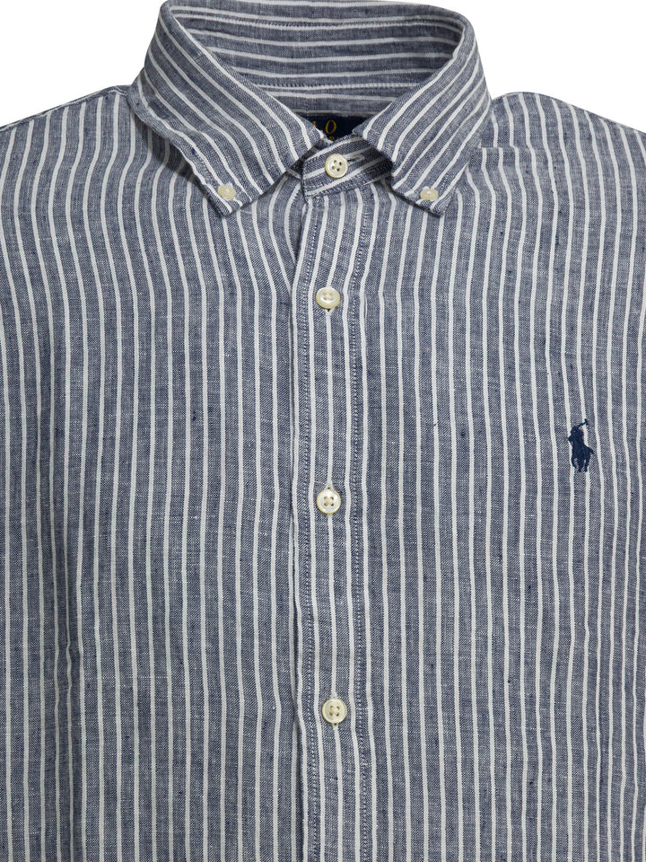 Polo Ralph Lauren Casual Shirt With Logo Shirts - Blu | 7852ec0be1bdf78420a7d48acac3d4d40d3ccc0e