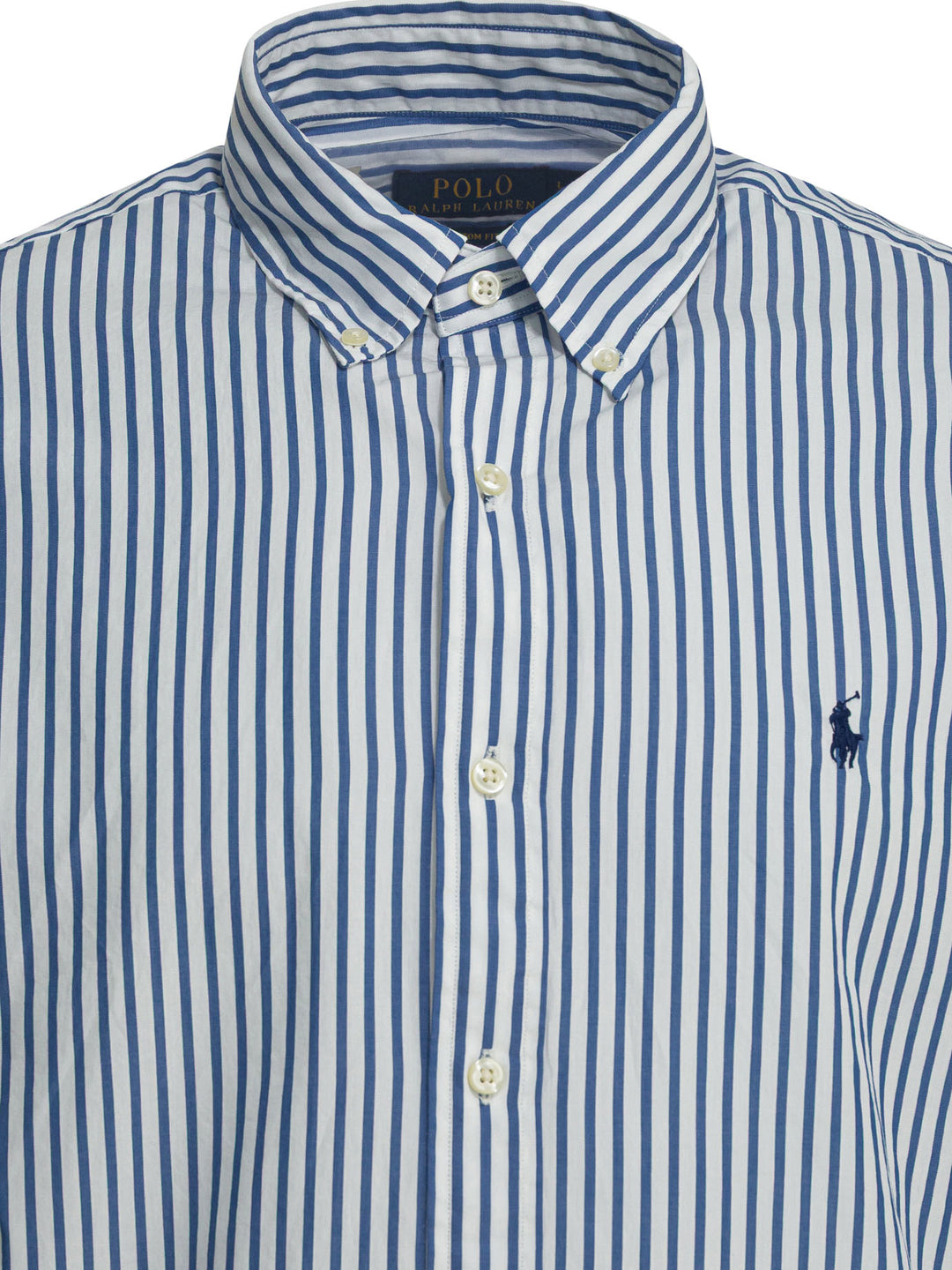 Polo Ralph Lauren Custom-Fit Casual Shirt With Logo Shirts - Bianco | 2ff91c53a1b4630c8f94691ebafc117461a065a7