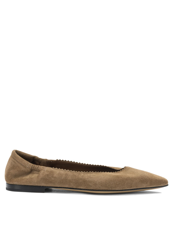 Braune Ballerinas