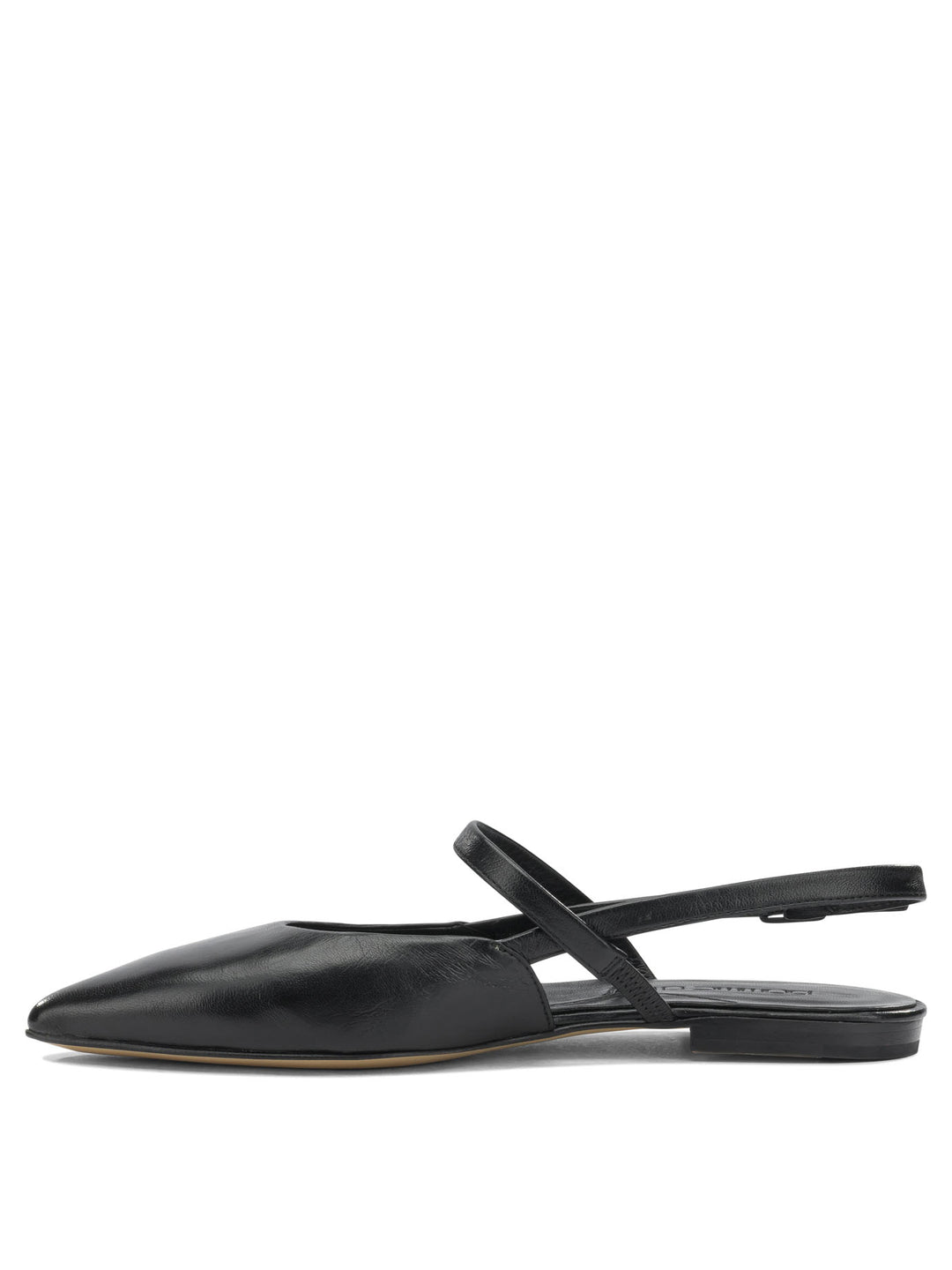 Pomme D'Or Ballerine Slingback In Pelle Ballerinas - Nero | e7156ad99b736515d1a7a7bee7bf3c6dbe895a40