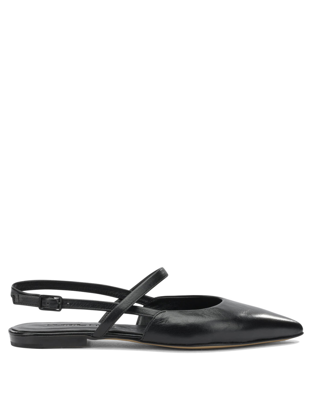 Pomme D'Or Ballerine Slingback In Pelle Ballerinas - Nero | 871e7ea32bc7e056df91421c78da14c224b5c4ed