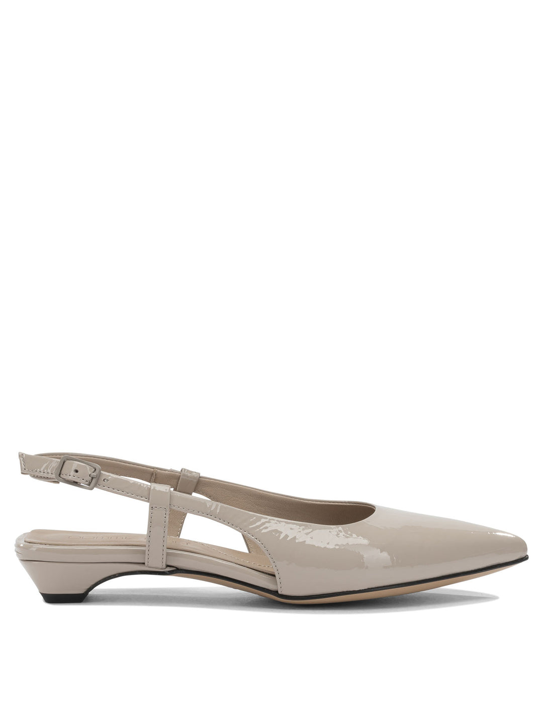 Pomme D'Or Slingback In Pelle Heeled shoes - Beige | 20ea89513eea47f7bc64959aba8ae2060b11bc27