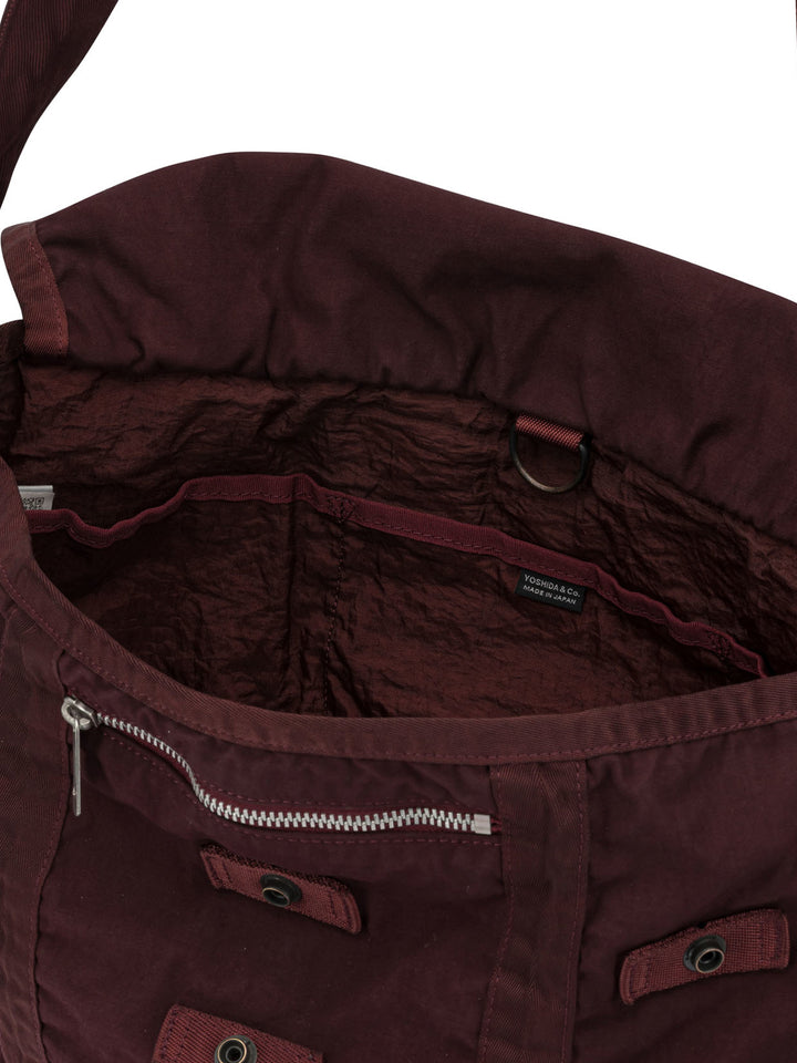 Porter-Yoshida & Co Crag Messenger Borse a Spalla e Tracolla - Bordeaux | a966dc13d8c9db50fb9abbefecdfeea6fc0fb886