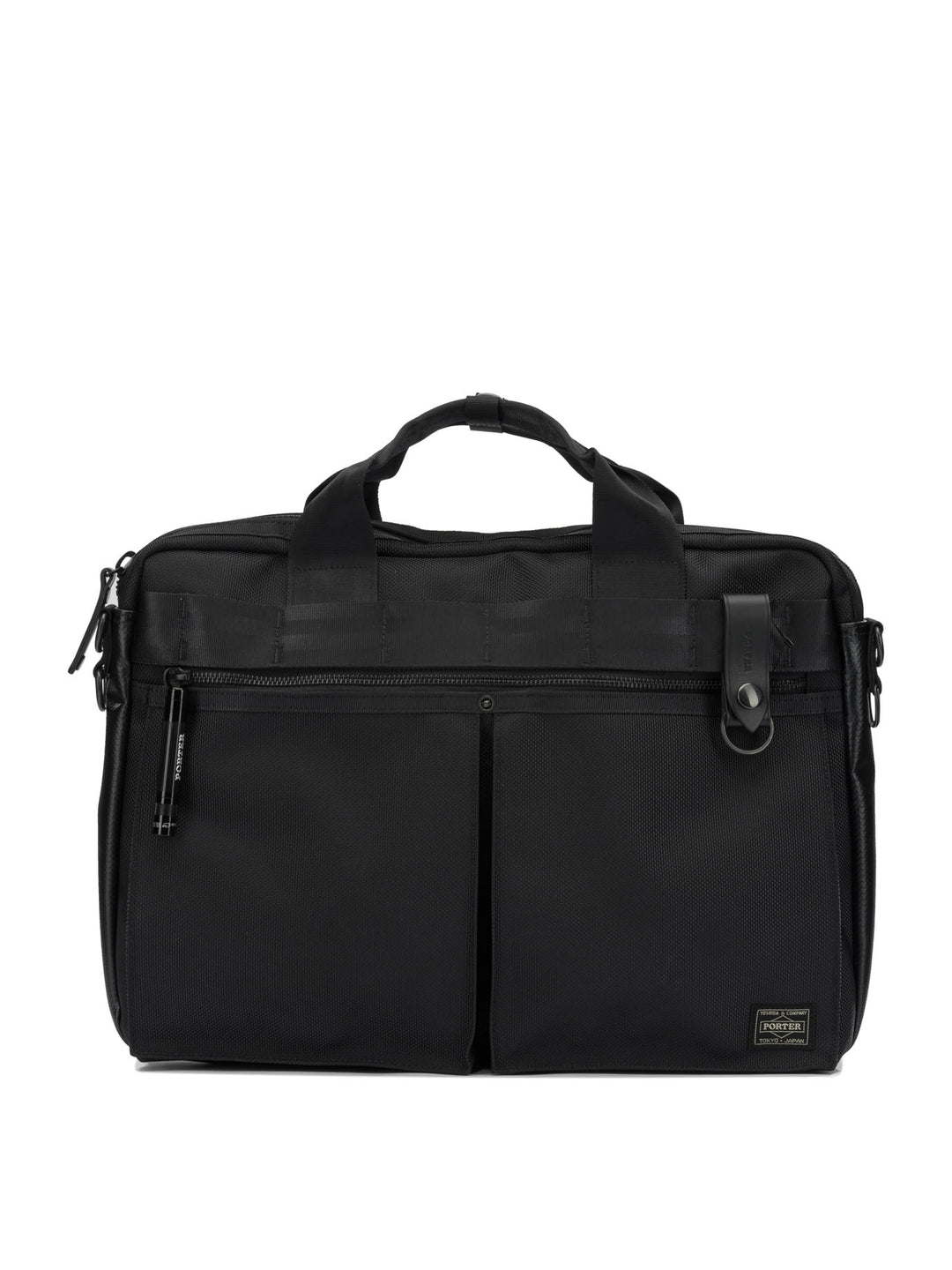Porter-Yoshida & Co Heat 2way Handbags - Nero | d434785e30e0dc3db041e6a638be81131378c976
