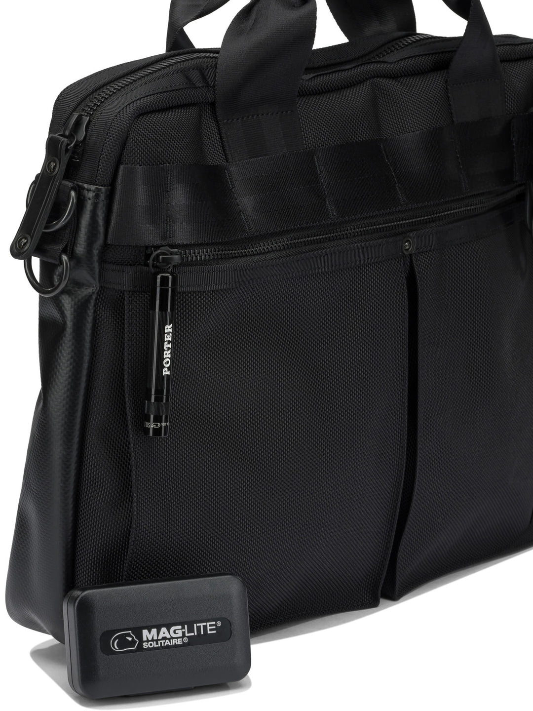 Porter-Yoshida & Co Heat 2way Handbags - Nero | a461e18bd5a941e127d8c21cee3de15e6a3a9811