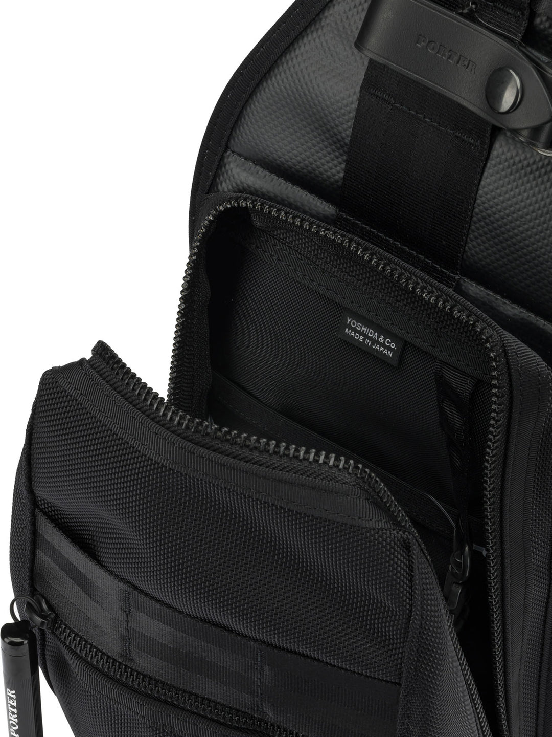 Porter-Yoshida & Co Heat Zaini e Valigie - Nero | 785463ef3aa763a2078640a07d09da2c96d4cb2f