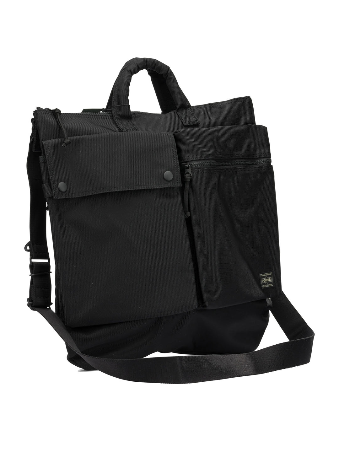 Porter-Yoshida & Co 2 Way Helmet Borse a Tracolla - Nero | b652676019676ef186e7b4ef791dff0678223061