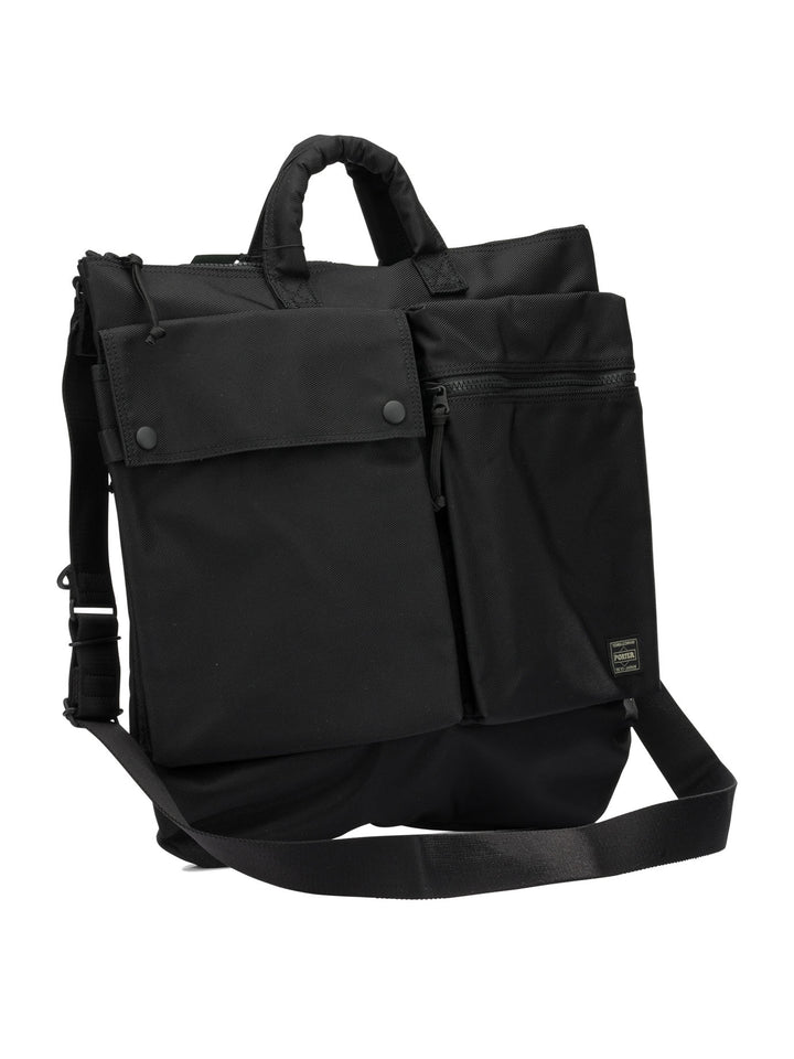 Porter-Yoshida & Co 2 Way Helmet Borse a Tracolla - Nero | b652676019676ef186e7b4ef791dff0678223061
