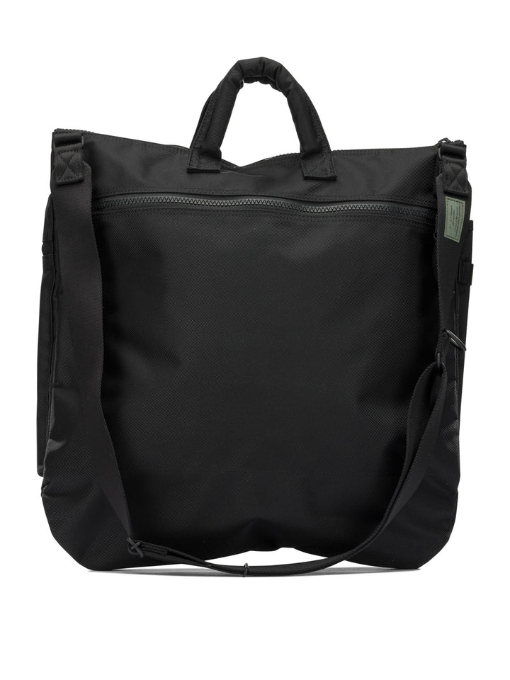 Porter-Yoshida & Co 2 Way Helmet Borse a Tracolla - Nero | 995565dd5355819dc0cfc84a121d4997cb7f7d3f