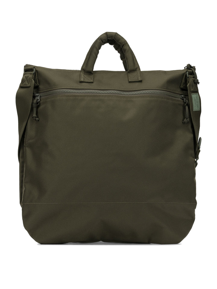 Porter-Yoshida & Co 2 Way Helmet Borse a Tracolla - Beige | 605136e56f1998b01937ee61fd7dc009c97293e0