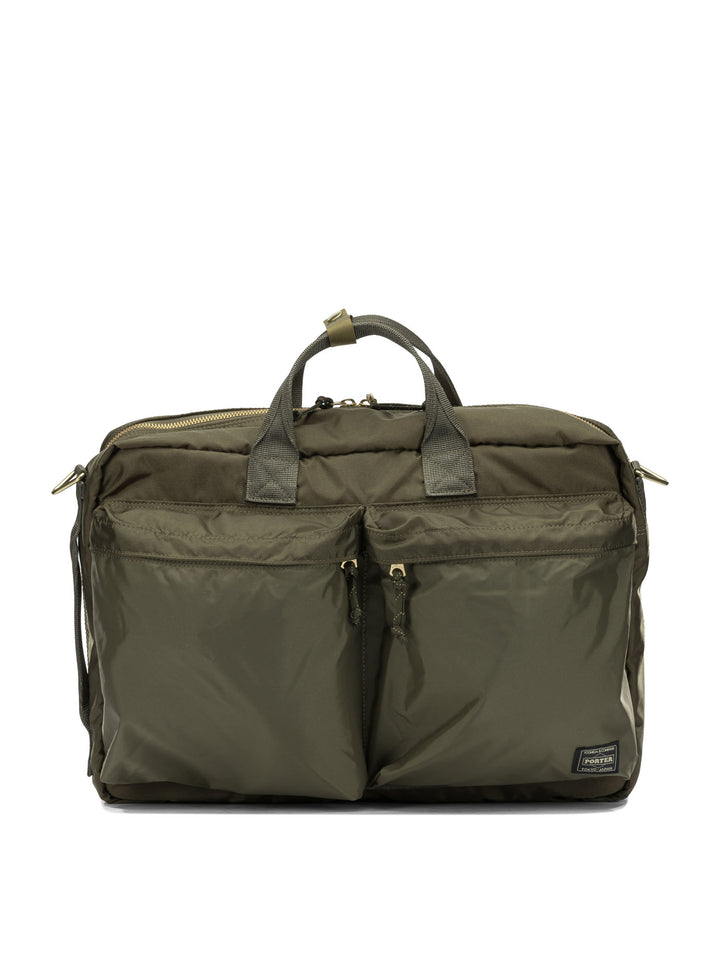 Porter-Yoshida & Co Force 3way Handbags - Verde | be088c5f4676caffd01580f5c8113f458b252911