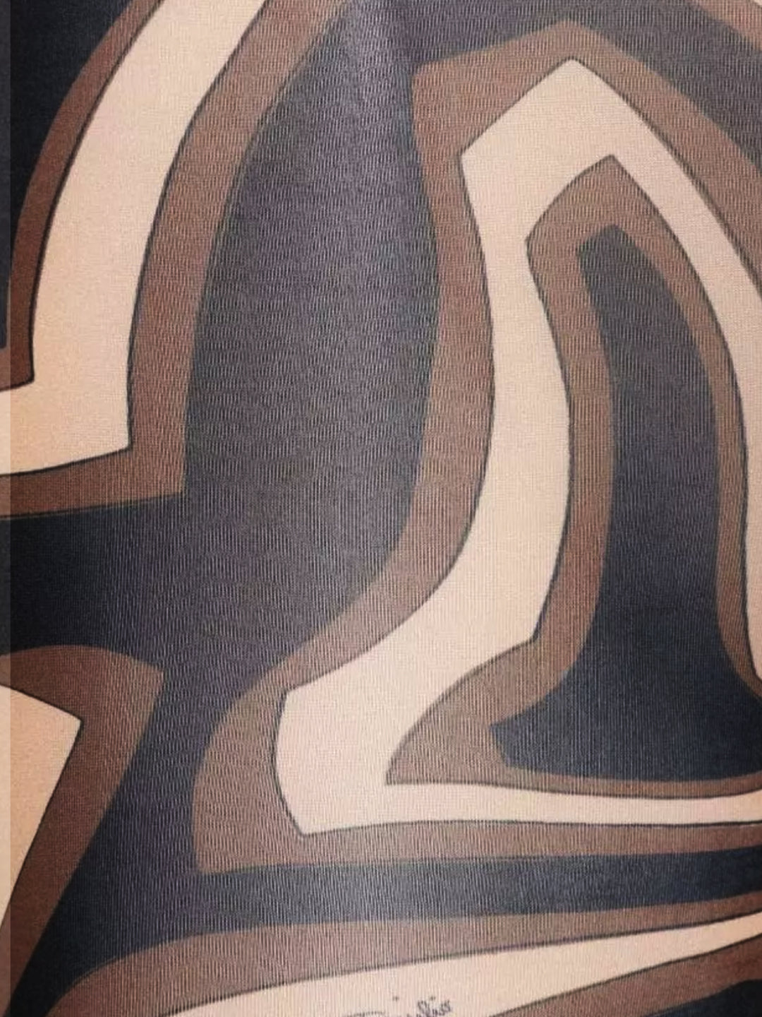 Pucci Printed Jersey Tights Calzini - Marrone | b441917e5c0db01dfb43877421ec401a51566fa2