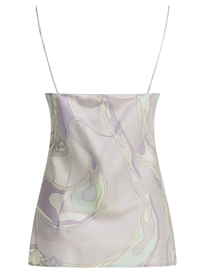 Pucci Orchidee Top - Viola | 90b993d9023f6368a095006cba9f05d424ed8dc4