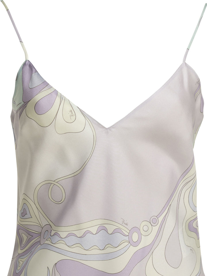 Pucci Orchidee Top - Viola | b5a62071b1364d325ad7defaccdaedd84c1263cb