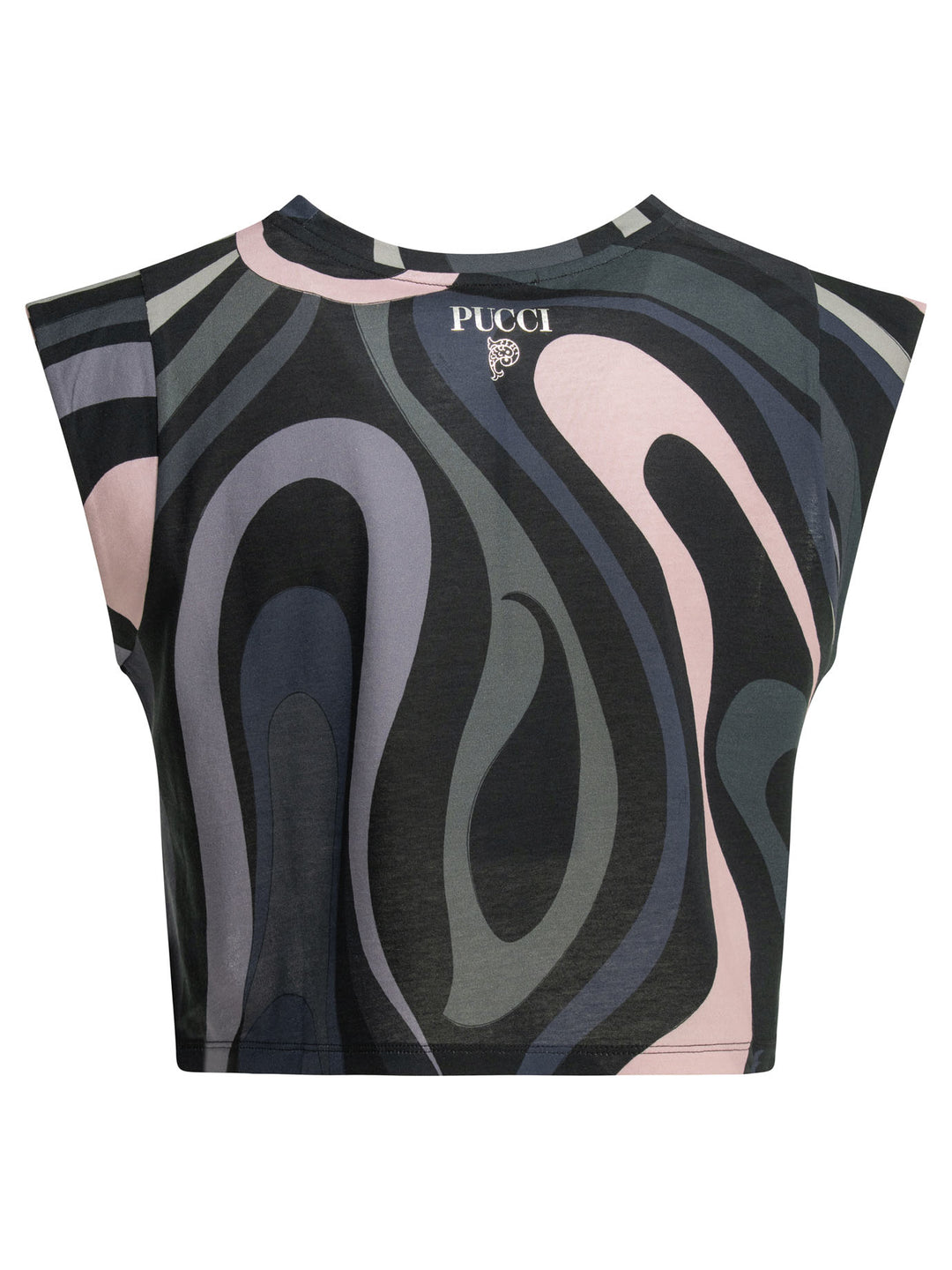 Pucci Marmo Top - Nero | b59cf322f0bed8b010837ec076e6b6d961c3cac6