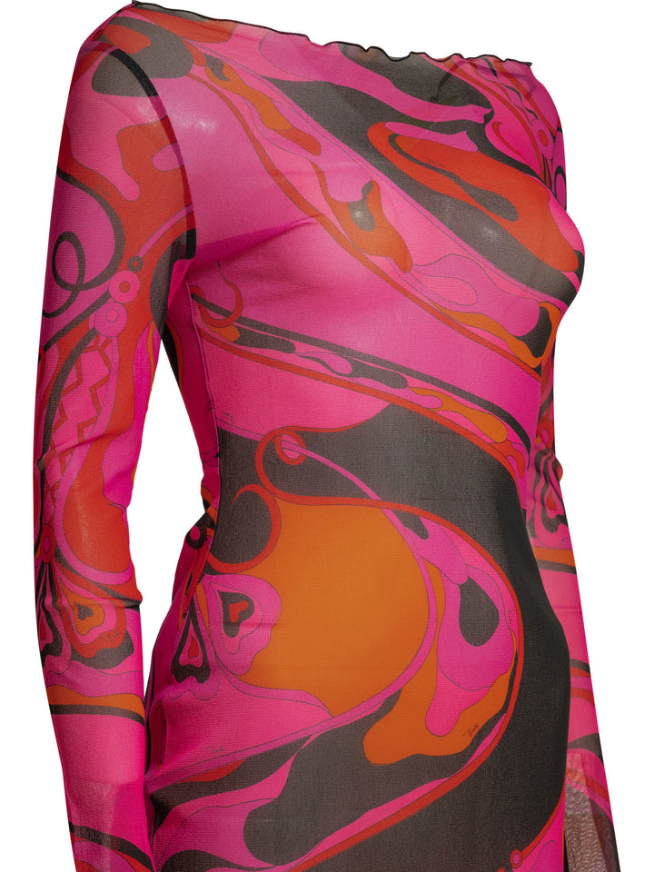 Pucci Orchidee Abiti - Fucsia | f792e2de4b77f690e97badfe3a6d25345e757ce6