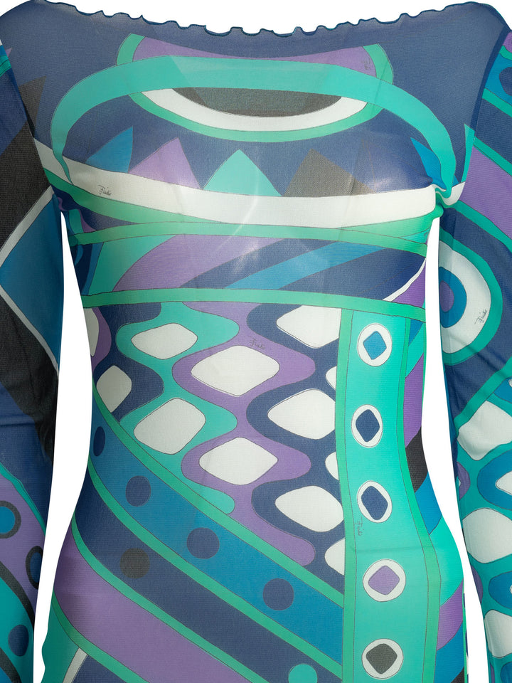 Pucci Vivara Abiti - Blu | 19225f7a6c26a9d1ccce485e0dfe73ec3ad4ea74