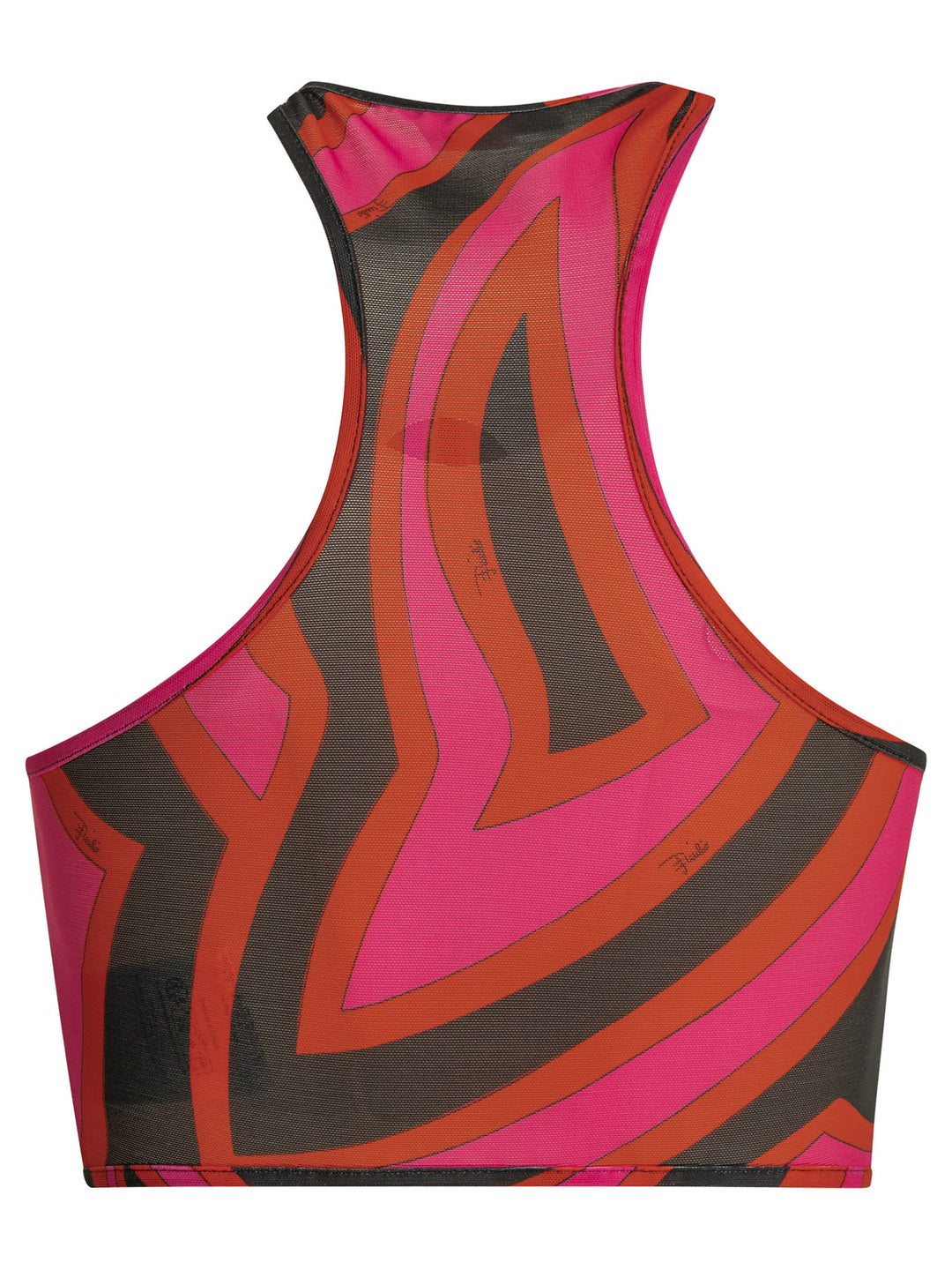 Pucci Marmo Top - Fucsia | 9ce498bb12698e21301a8b724983d6cf837b8131
