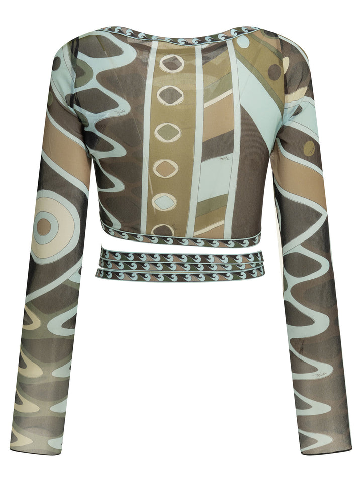 Pucci Vivara Top - Multicolor | d622624d0dde3bb7d7029872c9378c370d7c9447