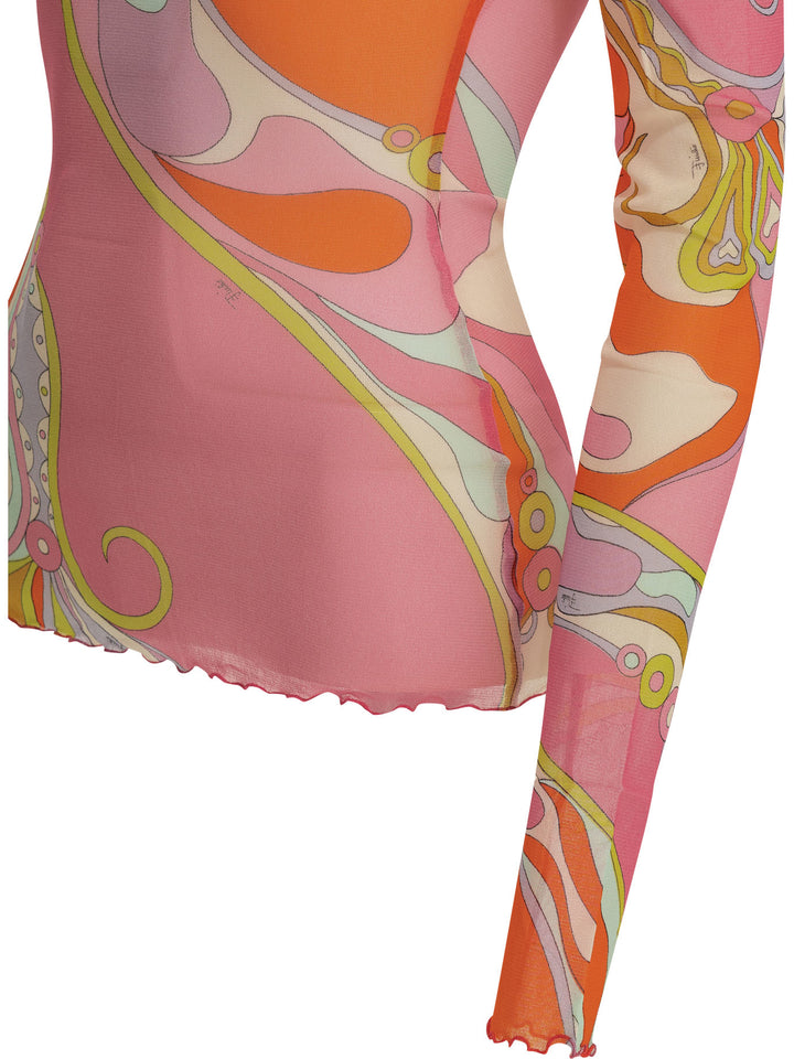Pucci Orchidee Top - Multicolor | 4d593d8fc6980ff06ea68a047569fa0bf637ff05